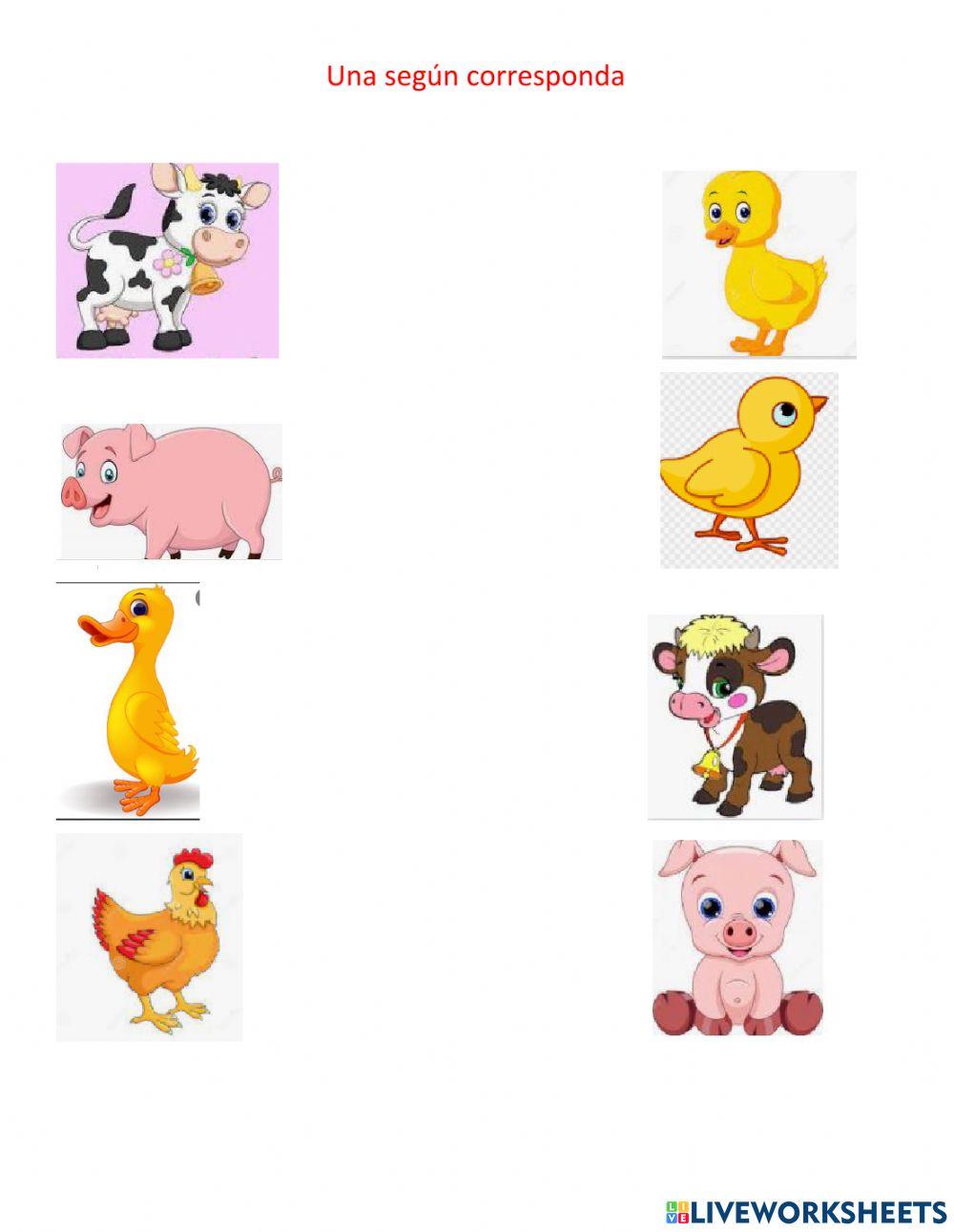 Unir según corresponda