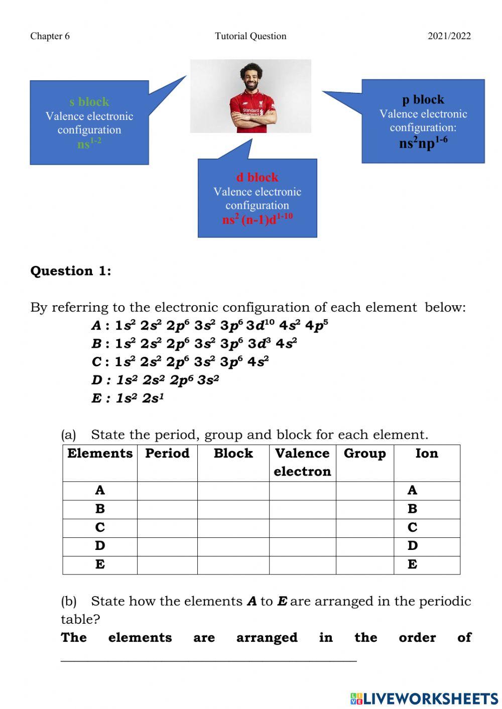 Tutorial Q 1 Chapter 6