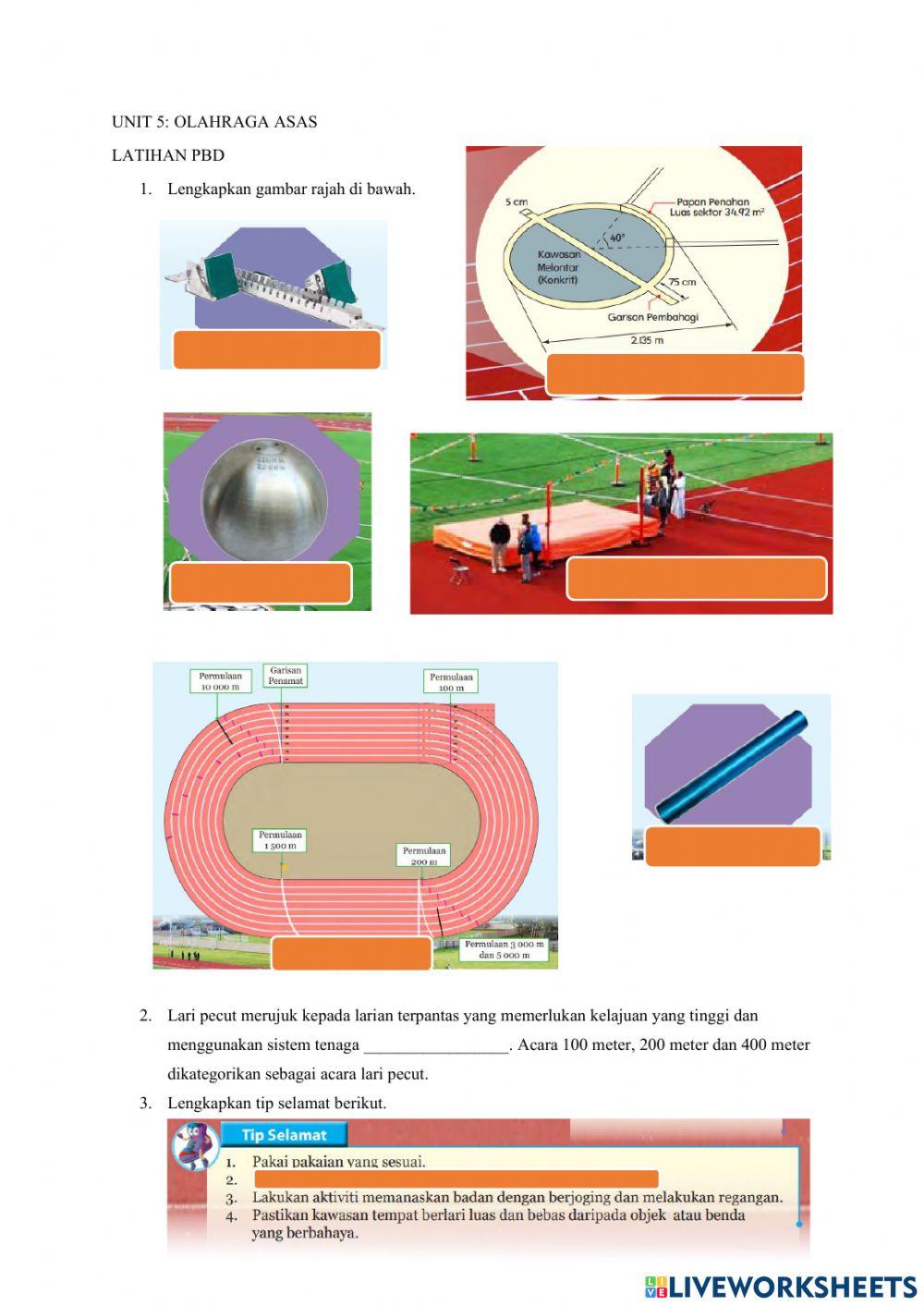 PJPK T1: Unit 5: Olahraga Asas