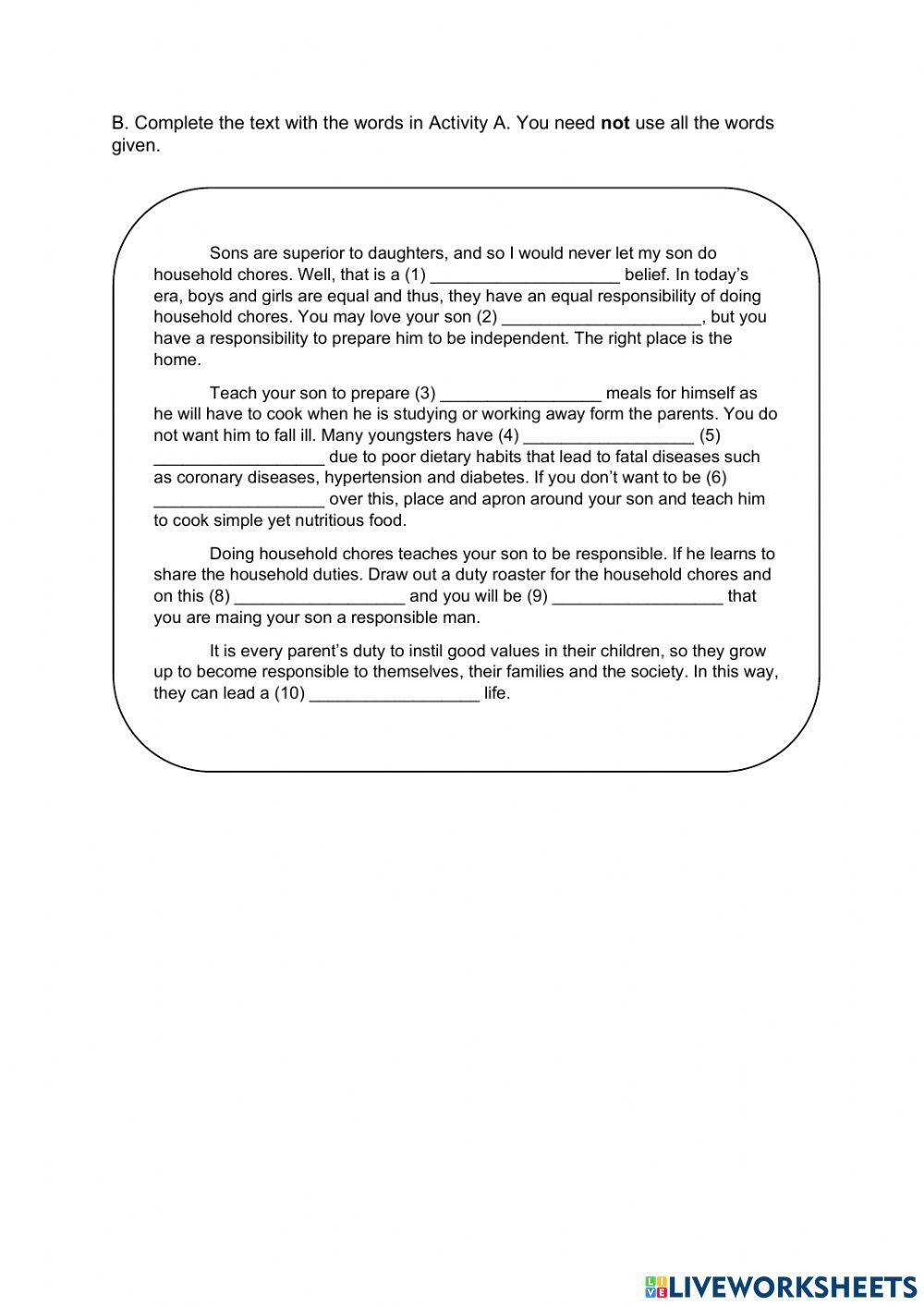 Unit 1: It's Personal