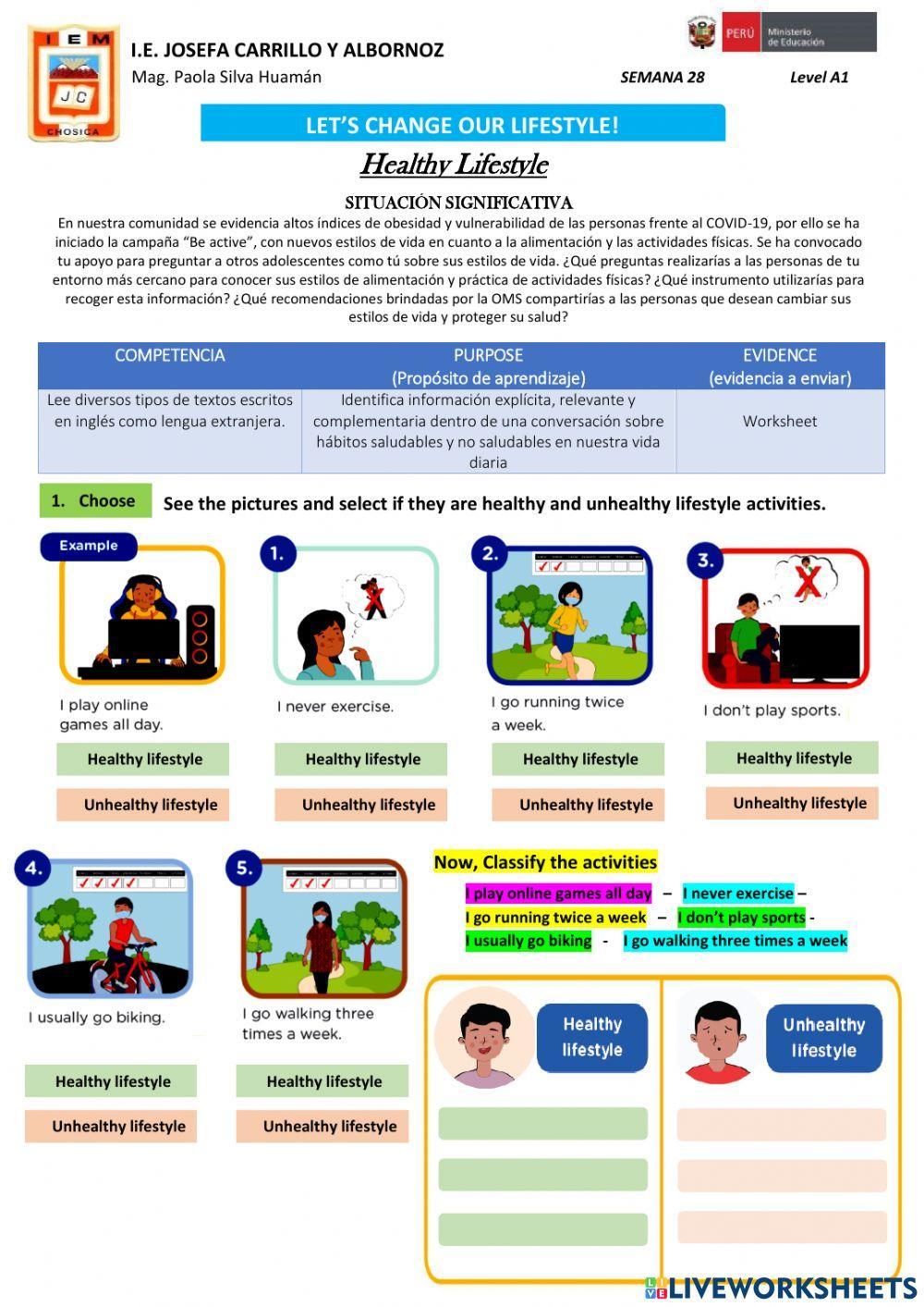 Let's change my lifestyle