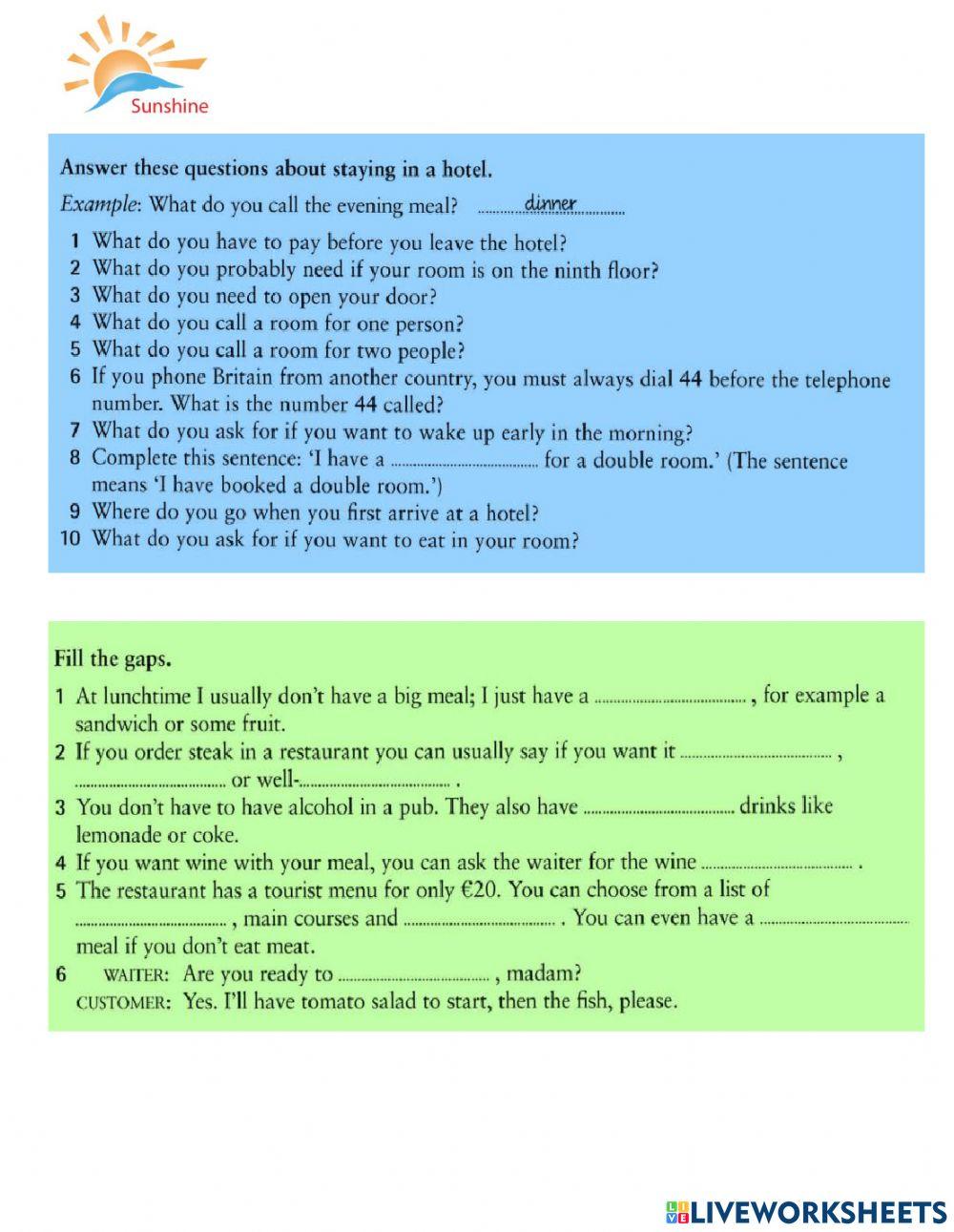 Test Cambridge Vocabulary in Use Elementary(2nd) -3