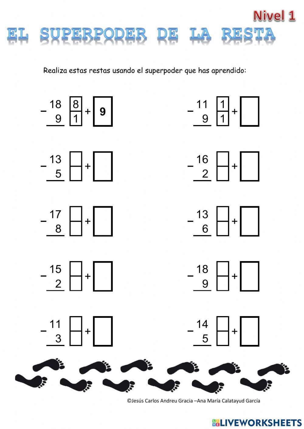 El superpoder de la resta 1