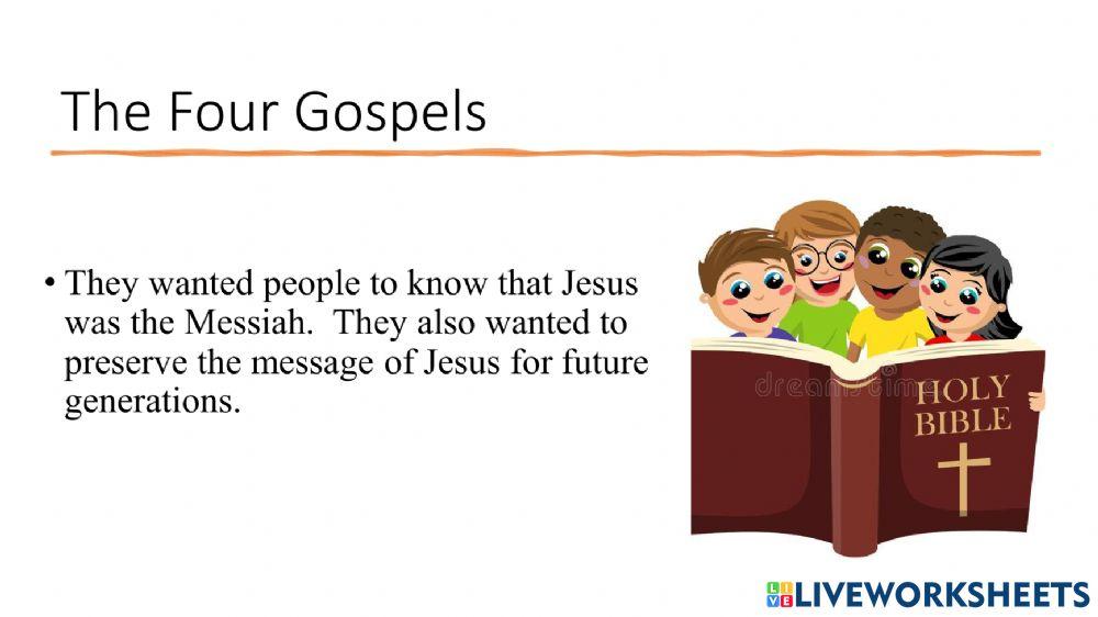 The Nature of God - The Four Gospels