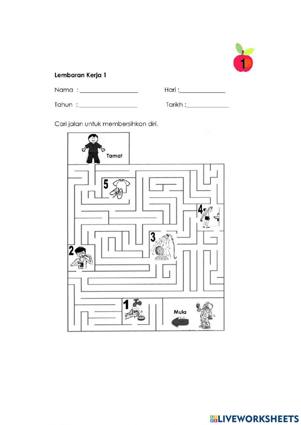 Kebersihan diri -pendidikan kesihatan tahun 1