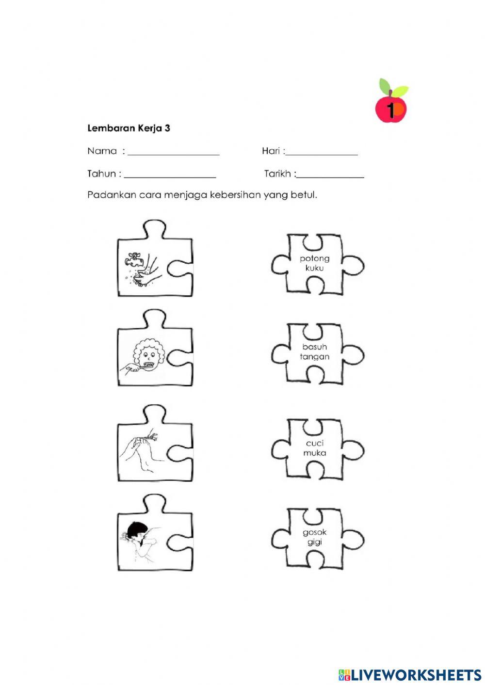 Kebersihan diri -pendidikan kesihatan tahun 1