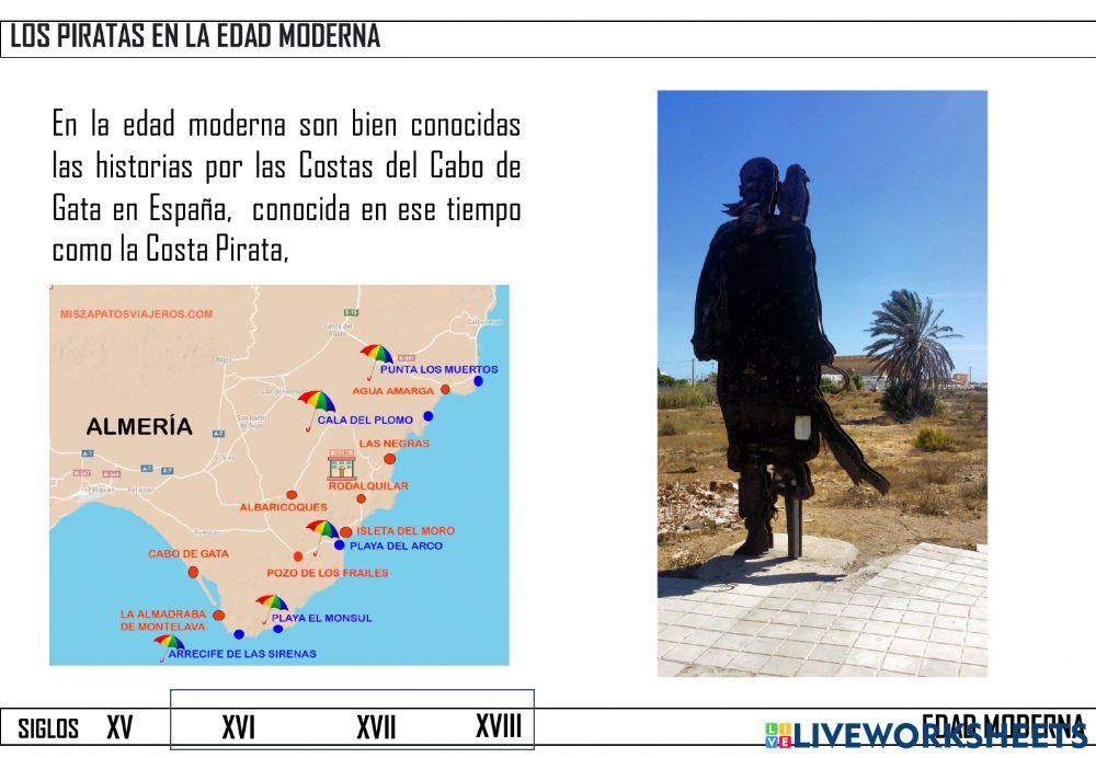 Piratas Siglo XVI - XVIII