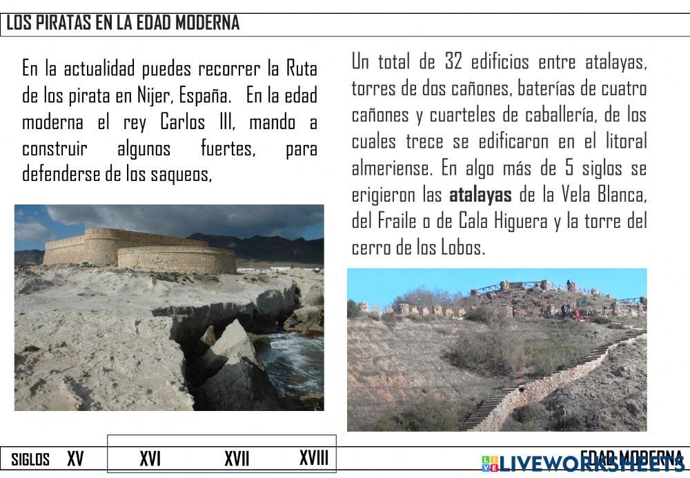Piratas Siglo XVI - XVIII