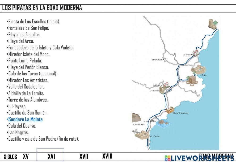 Piratas Siglo XVI - XVIII