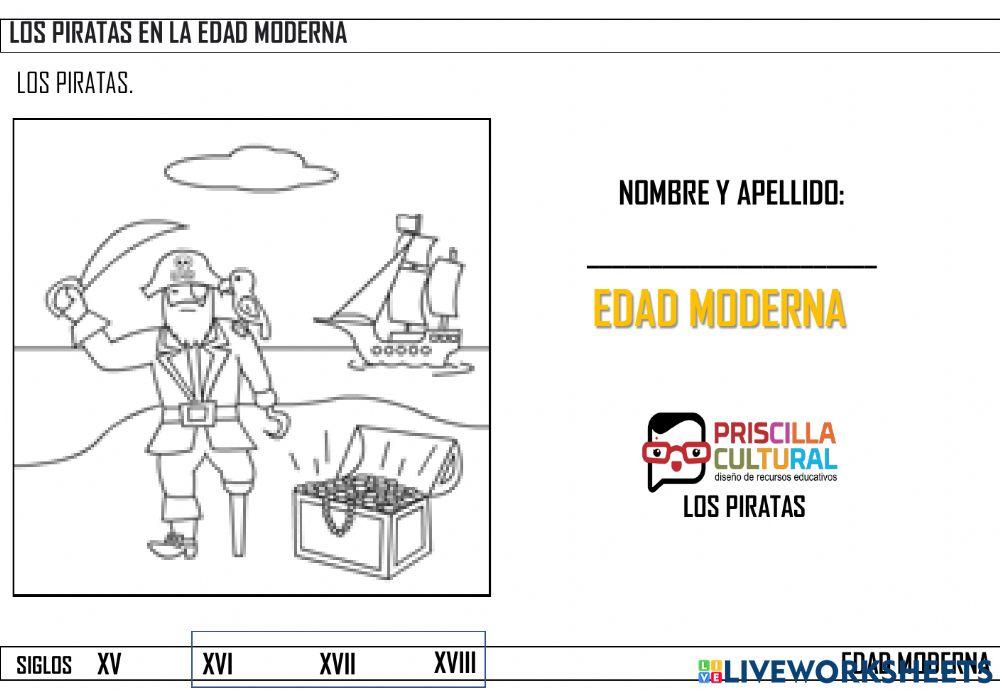 Piratas siglo siglo XVI