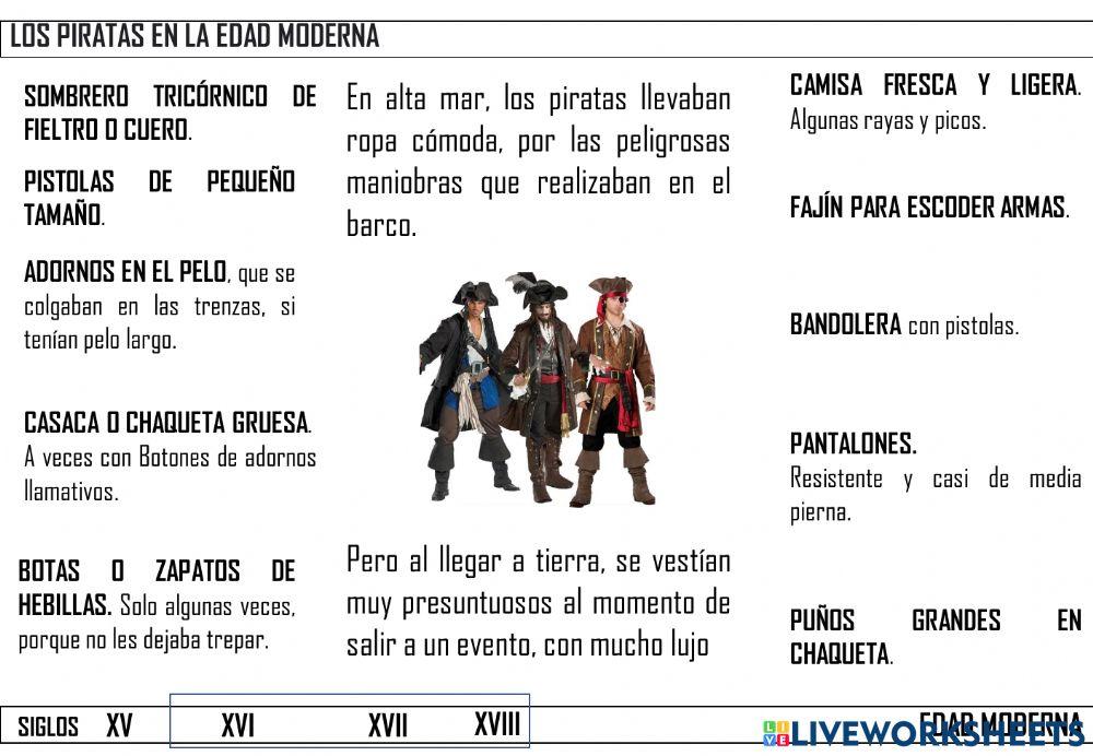 Piratas siglo siglo XVI