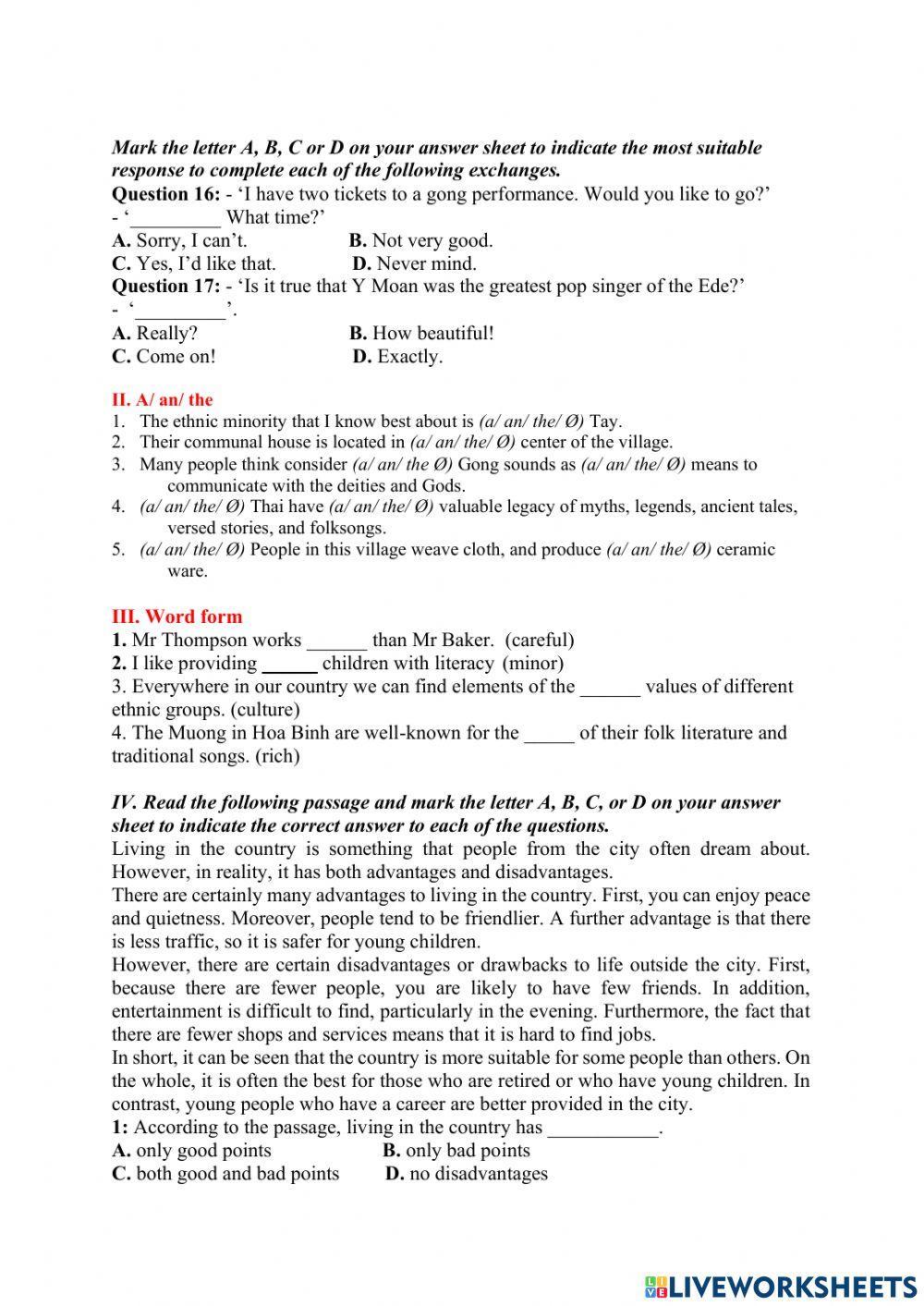 E8 - mid term test 1