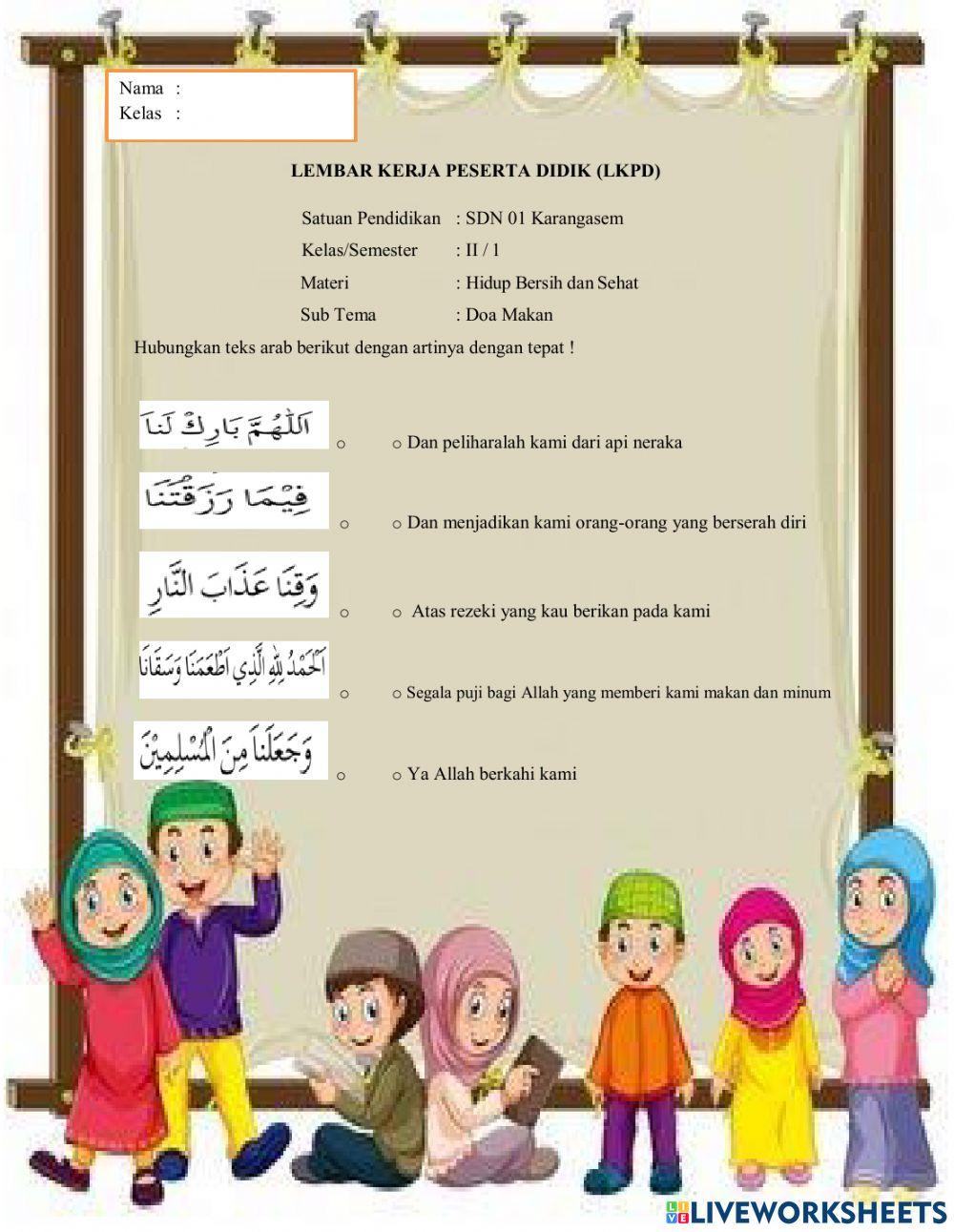 -lkpd doa makan