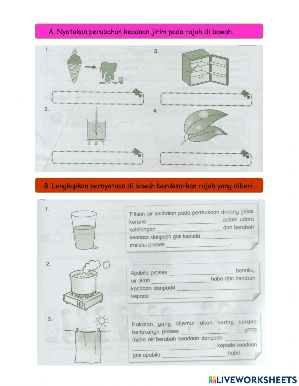 Perubahan Keadaan Jirim