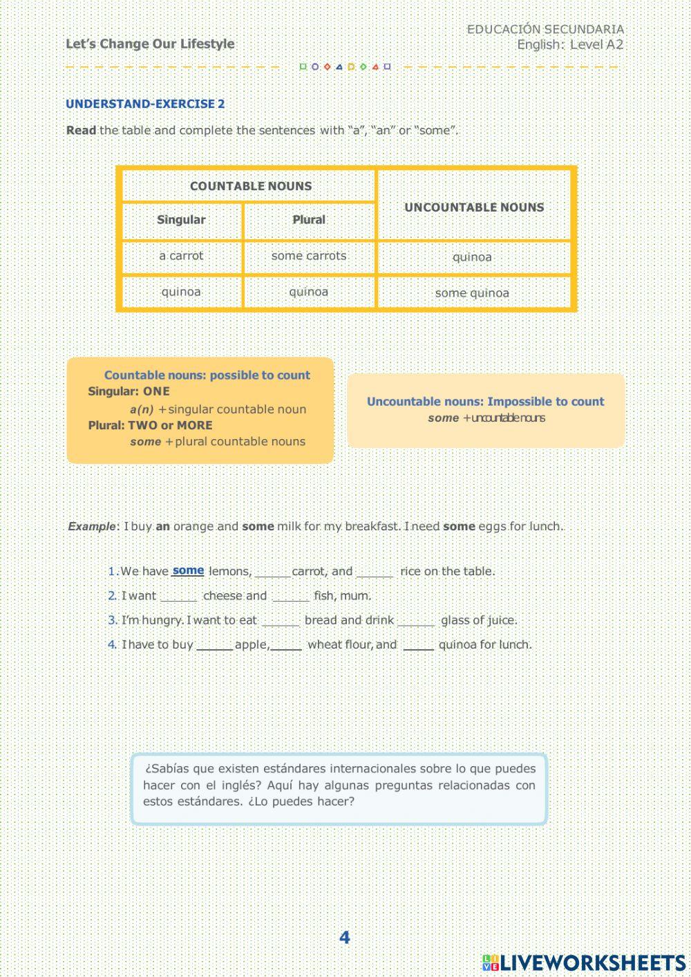 Let-s change Our LifeStyle -week 32 Activity 1: Eating healthy irc