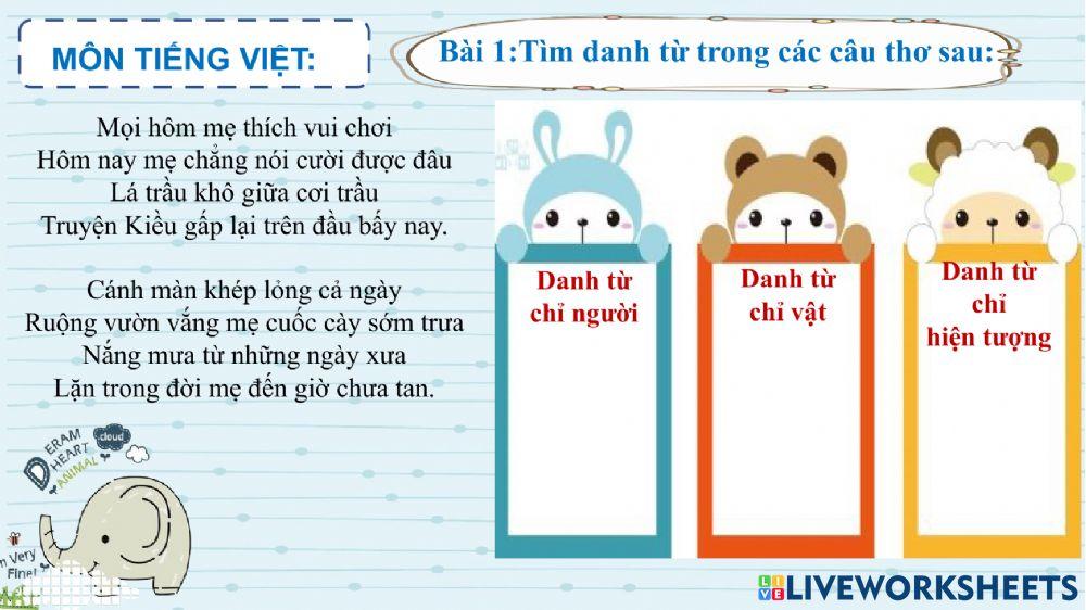 Ôn tập cuối tuần 5