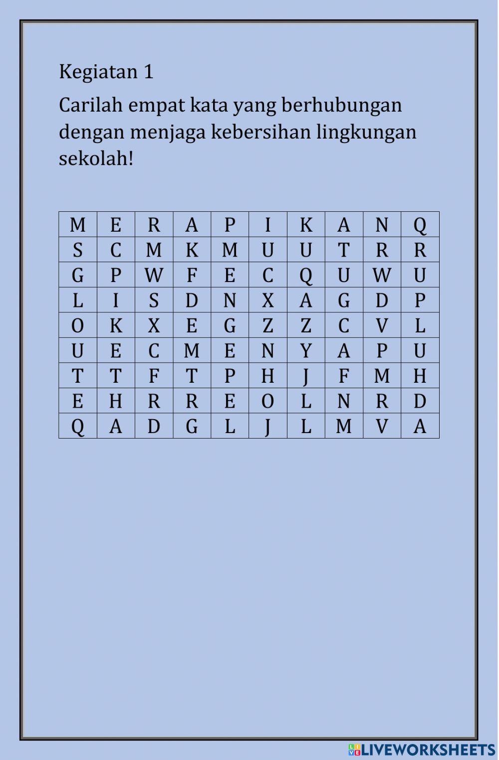 Hidup Bersih dan Sehat