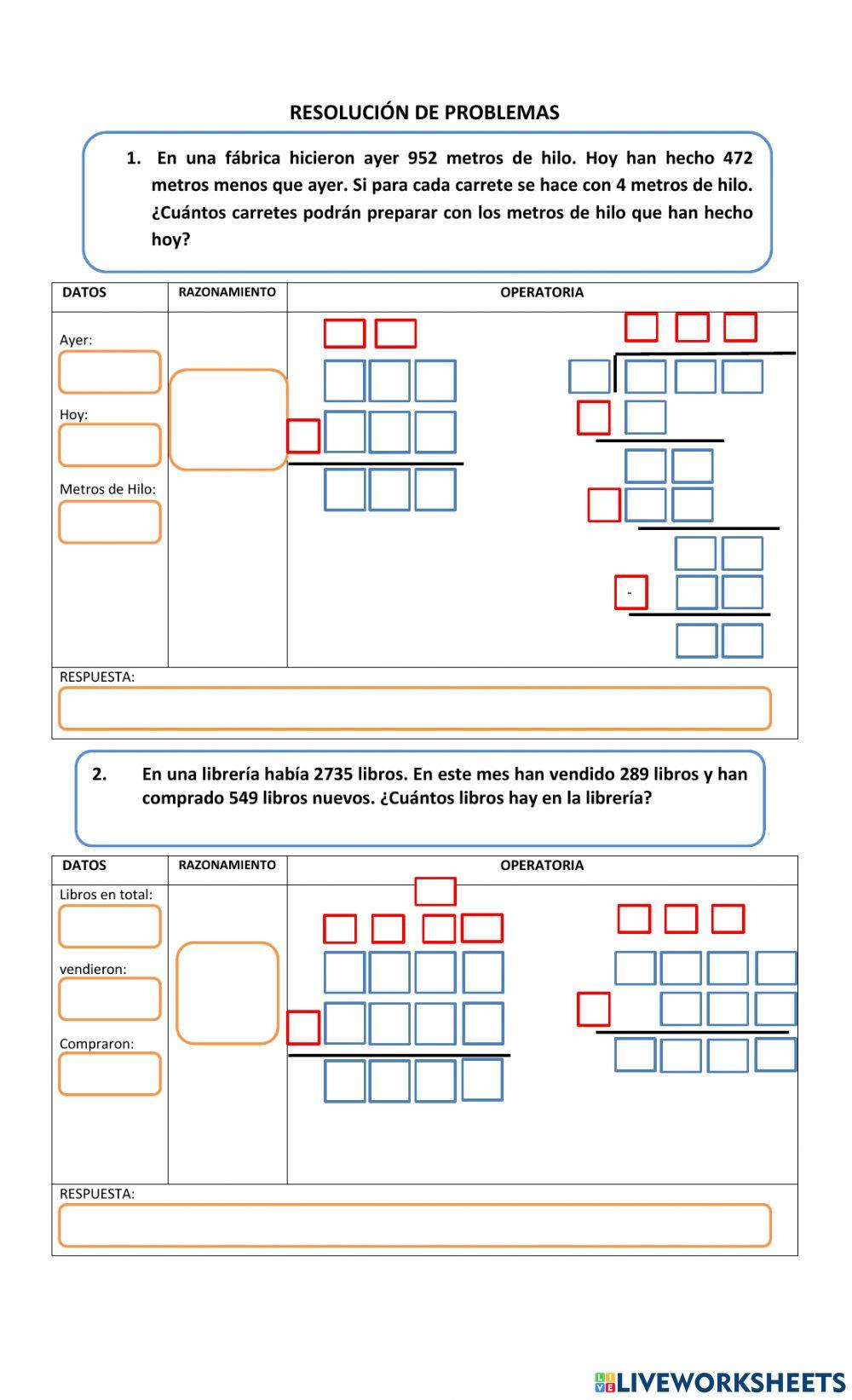 Resolución de problemas