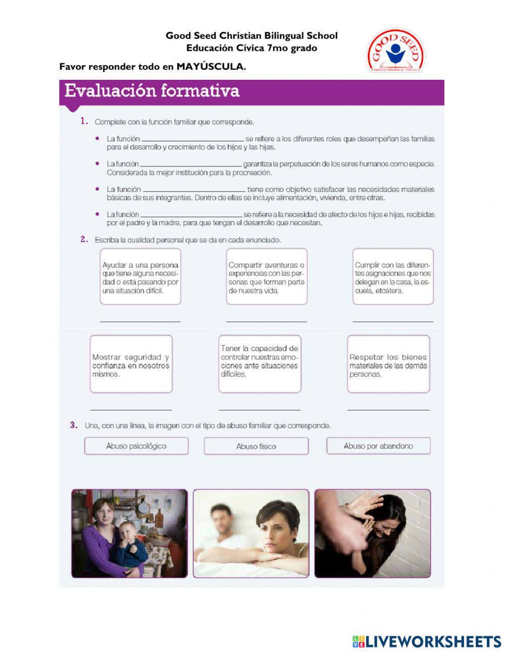 C7° Evaluación formativa p. 30-31