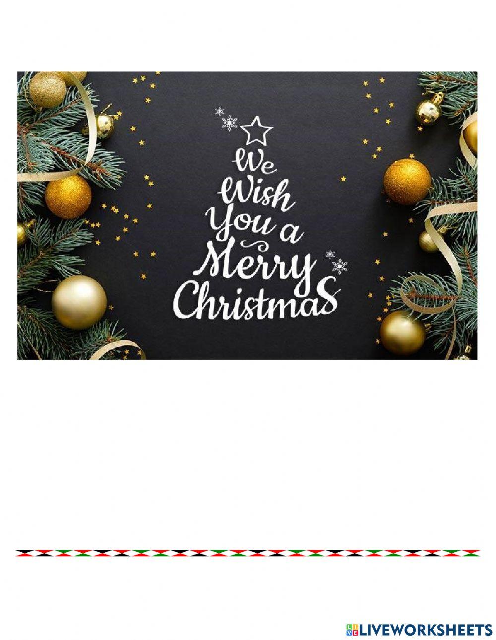 Workshop 10-Cycle 2-CHRISTMAS