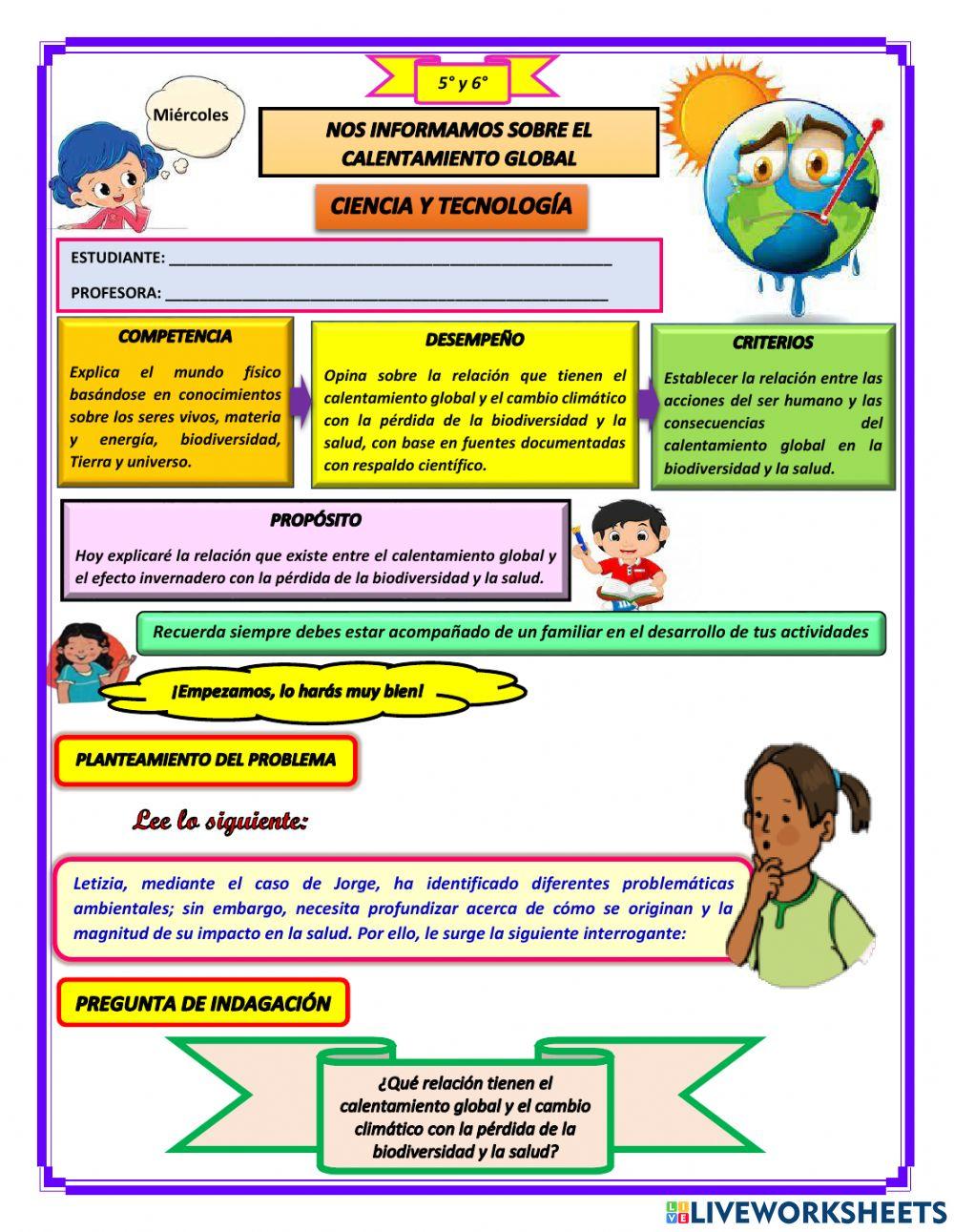 Nos informamos sobre el calentamiento global