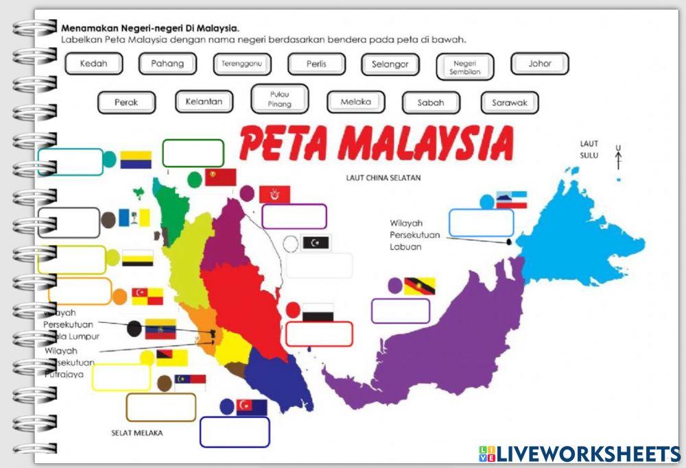 Kedudukan negeri negeri di Malaysia