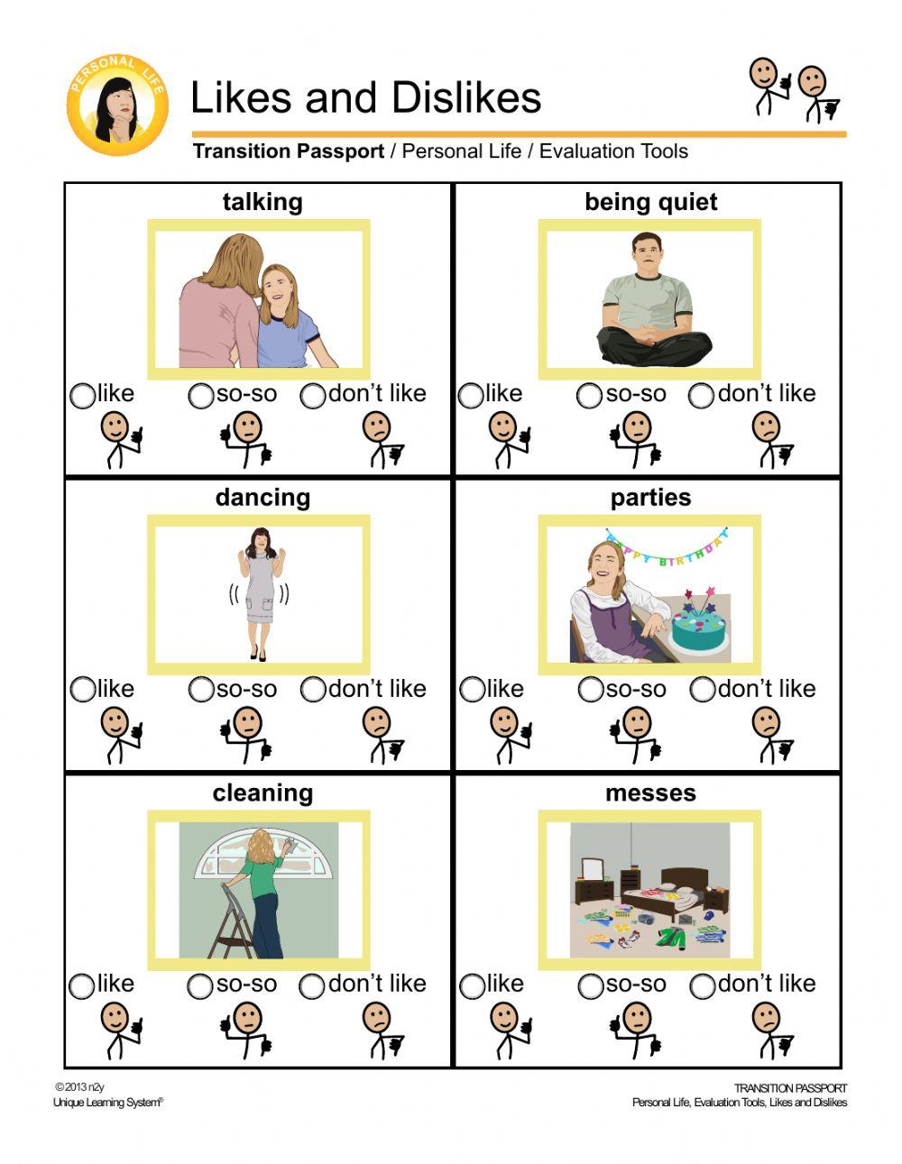 MAPS my interest survey