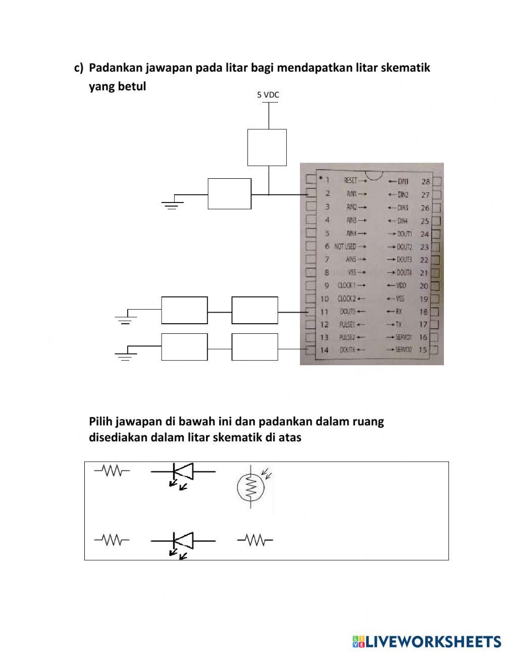 LATIHAN LITAR SKEMATIK REKA BENTUK ELEKTRONIK