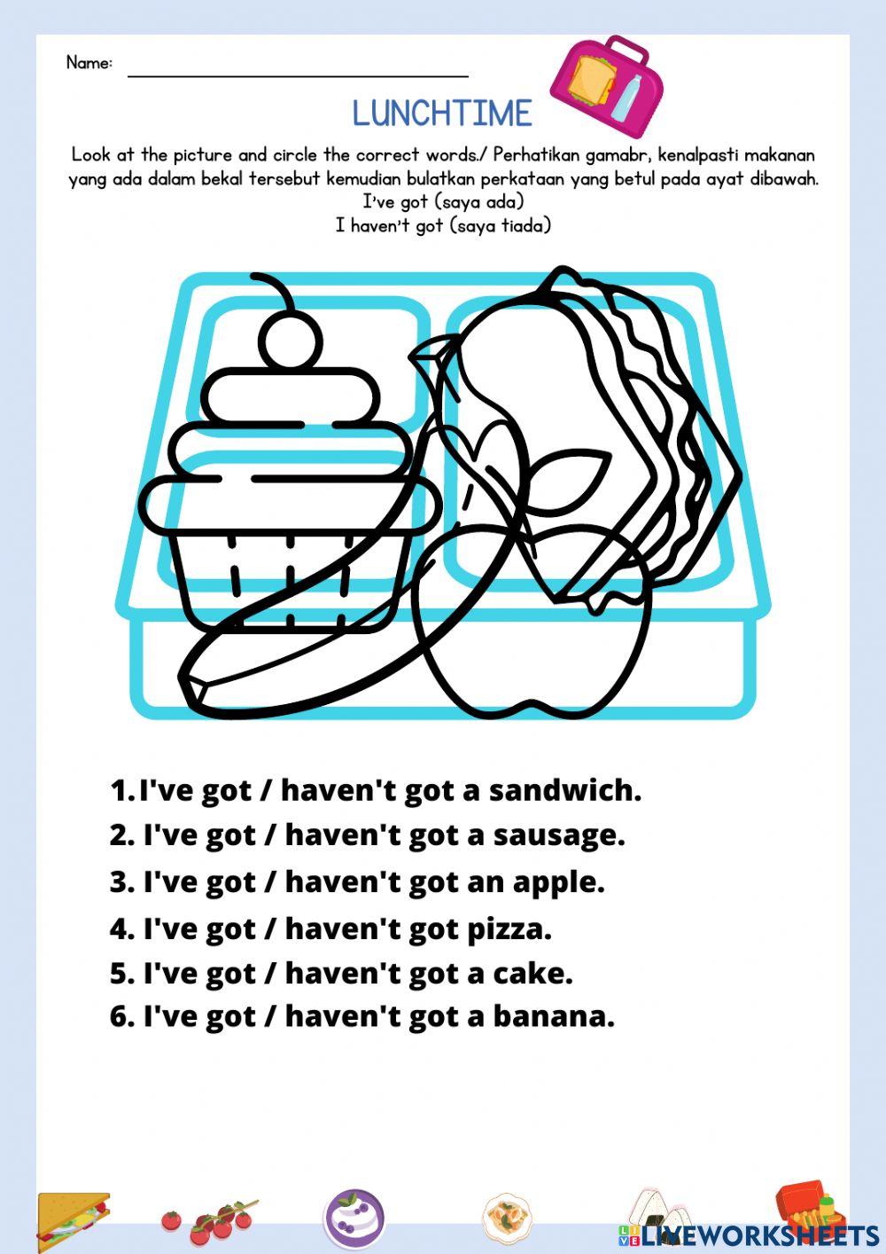 1550218-year-1-lunchtime-yenteacher-liveworksheets