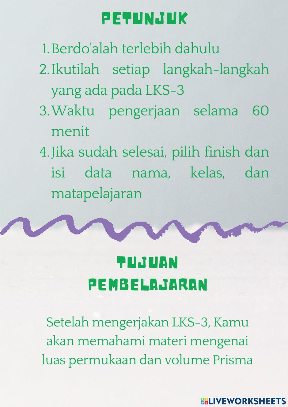 Lembar Kerja Siswa Elektronik-3(Prisma)