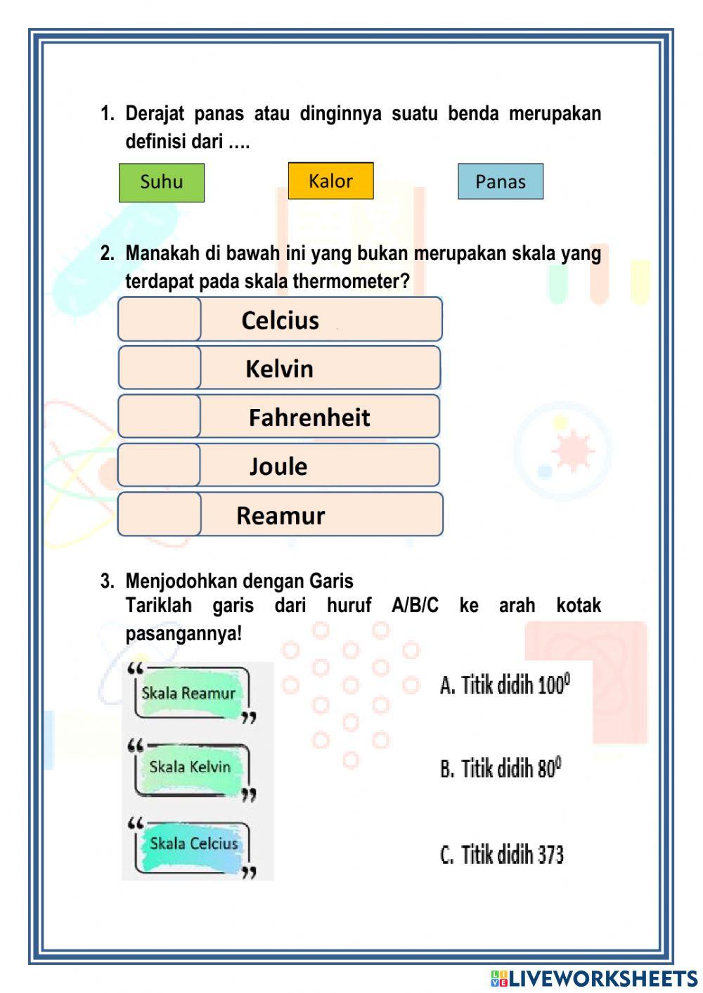 Lkpd suhu dan pemuaian