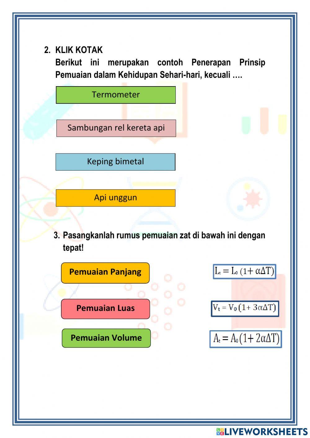 Lkpd suhu dan pemuaian