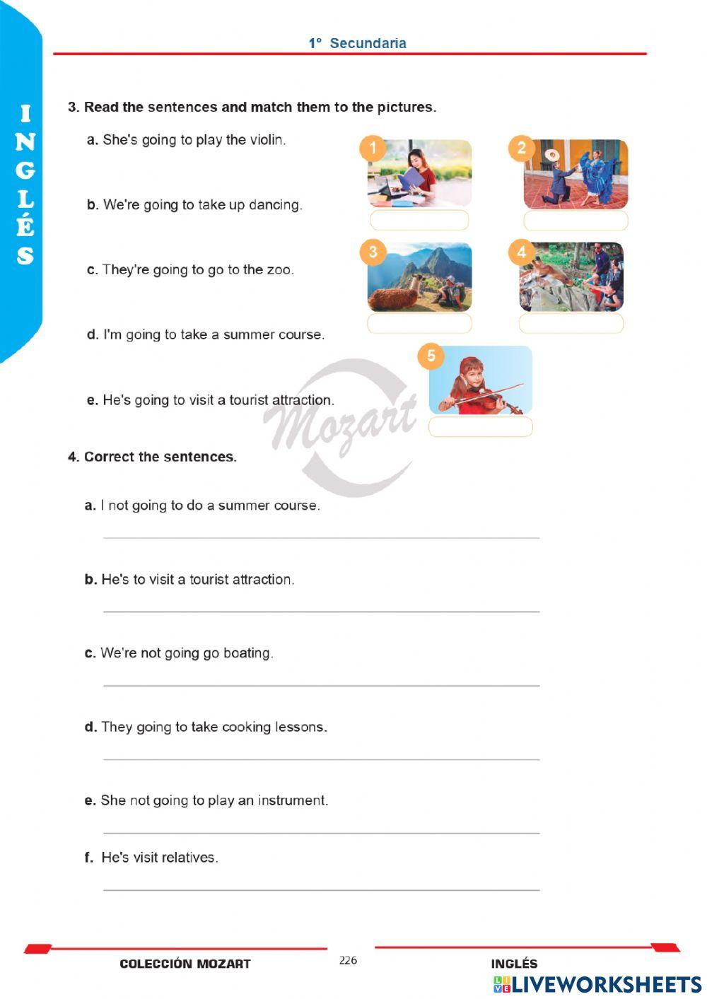 Unidad 8 - Ingles 1°