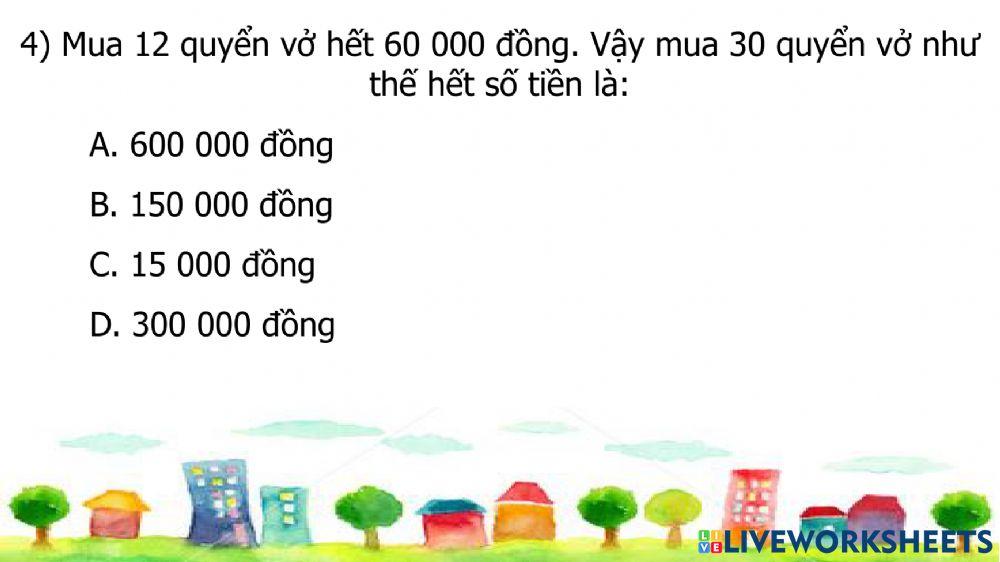 PBT - Toán - Luyện tập chung