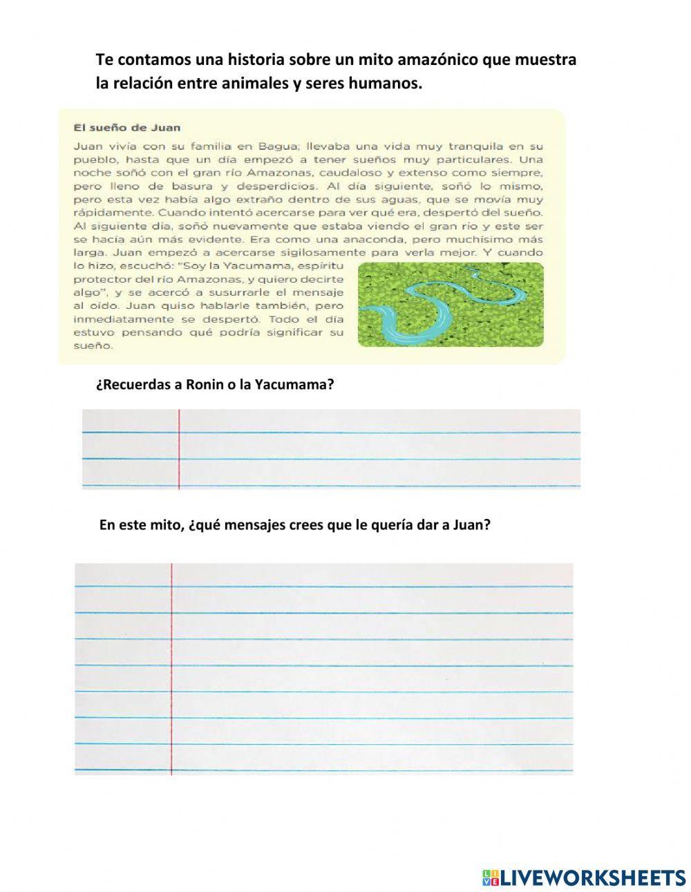 Te contamos una historia sobre un mito amazónico