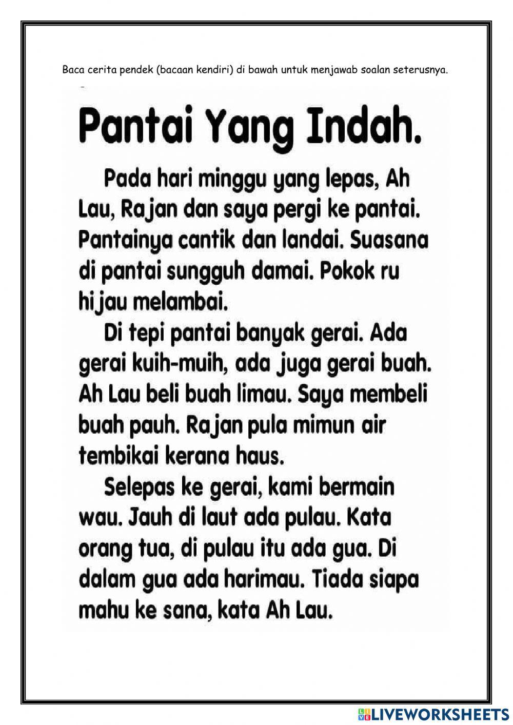 32 Bacaan dan pemahaman