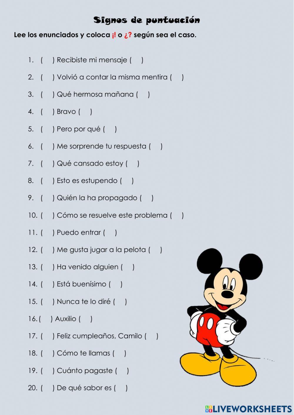 Signos de Puntuación