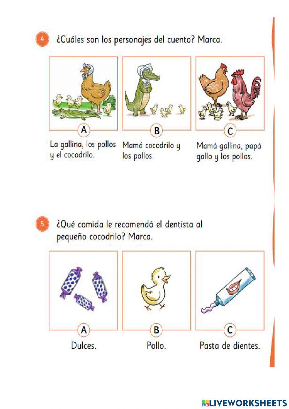 Evaluación lenguaje