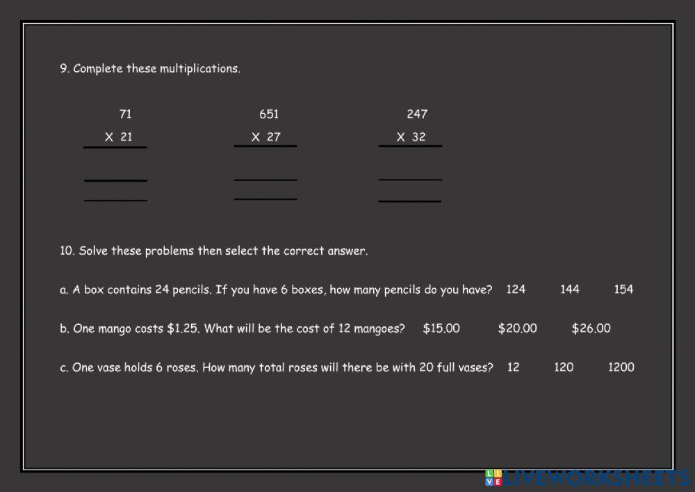 Can Do Skills Worksheet