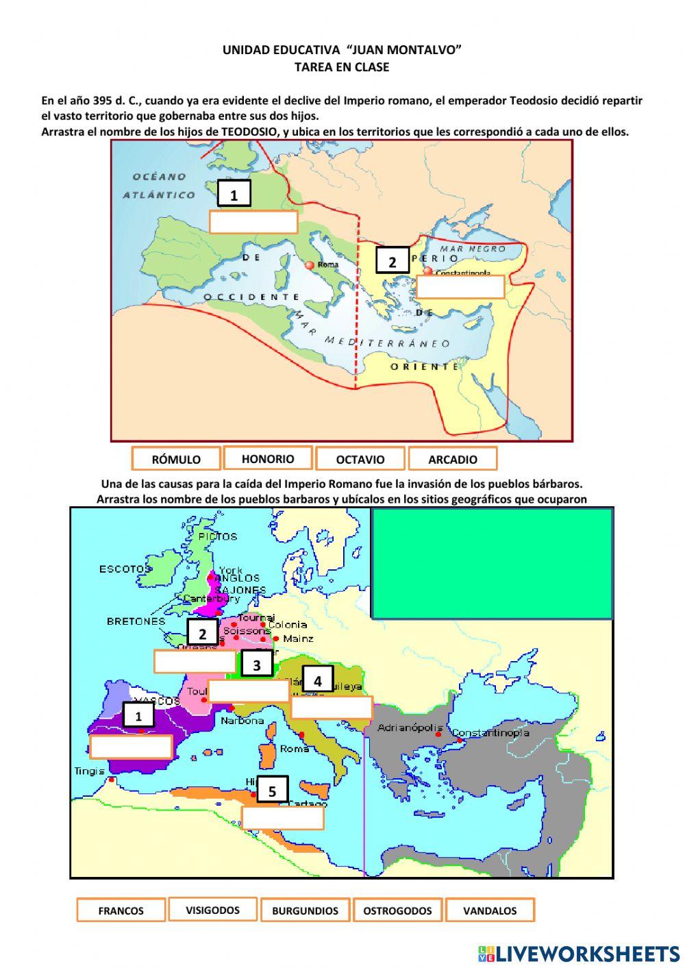 Causas para la caída del Imperio Romano