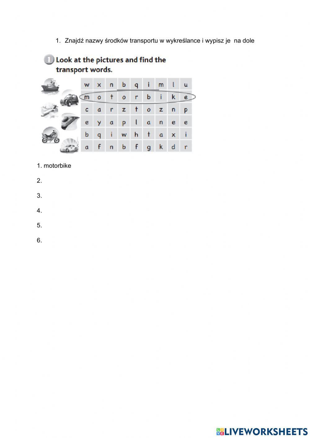 Today Starter - test unit 7