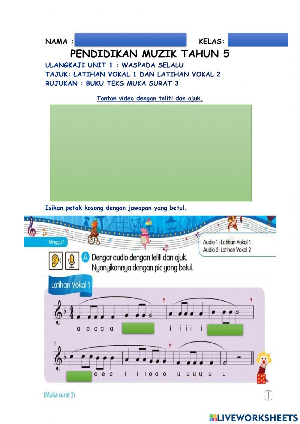 Ulangkaji unit 1-waspada selalu