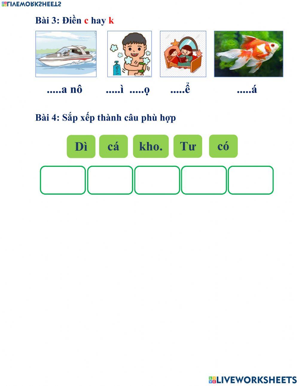 Tiếng việt tuần 6