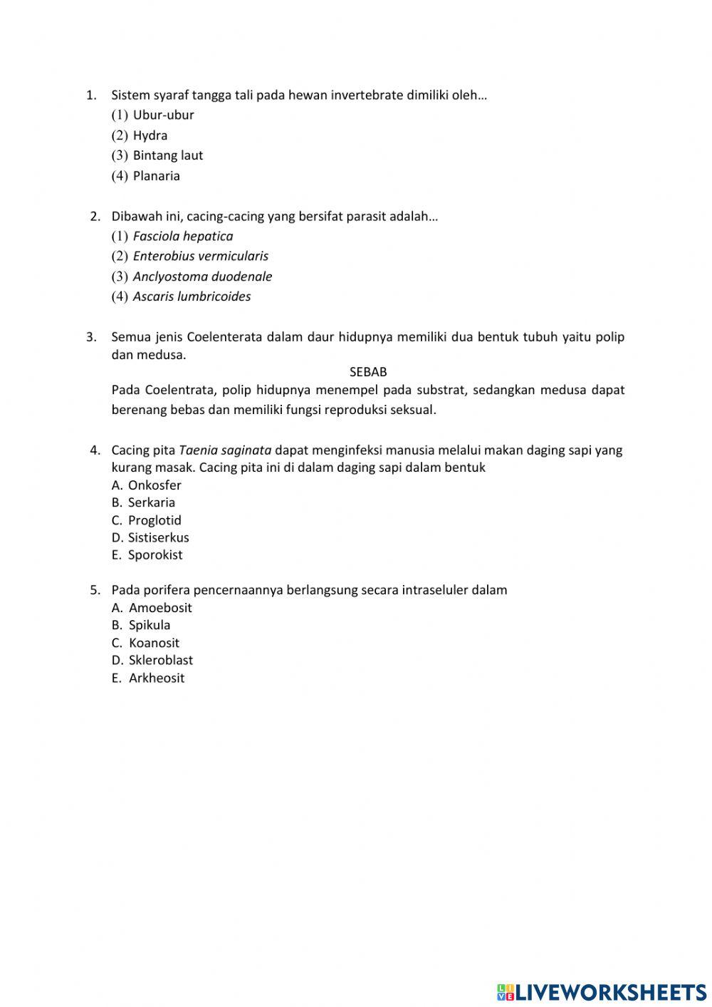 Posttest bio4