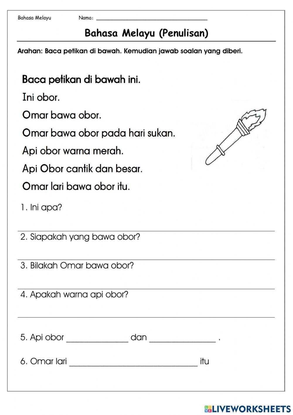 Latihan Bacaan Bergred 【14】 Latihan Bacaan Bergred 【14】