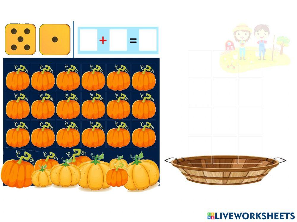 Phép cộng với quả bí ngô