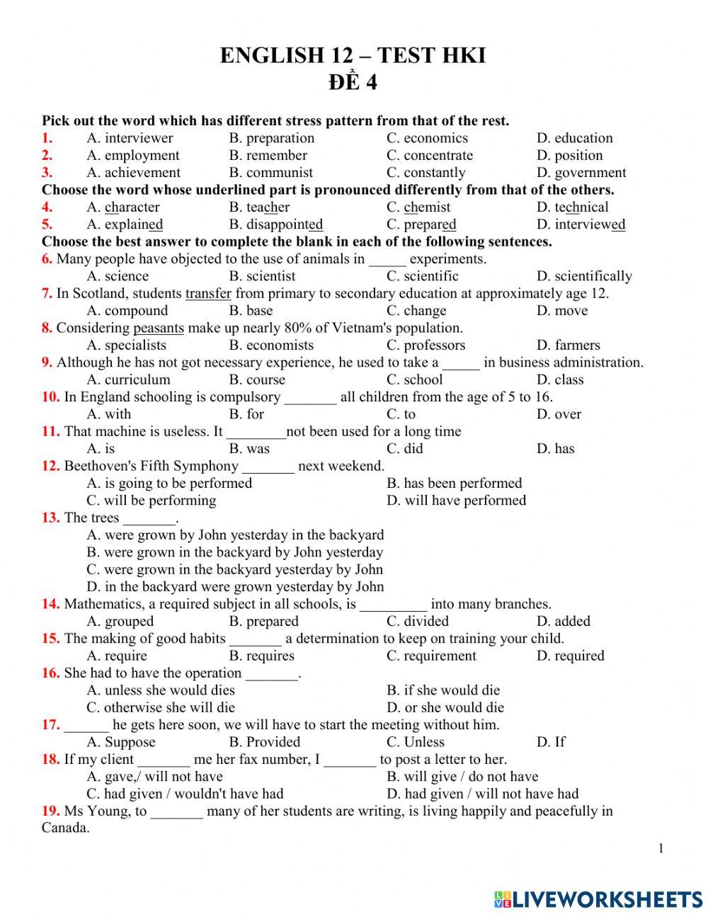 E12-HKI test 4-6