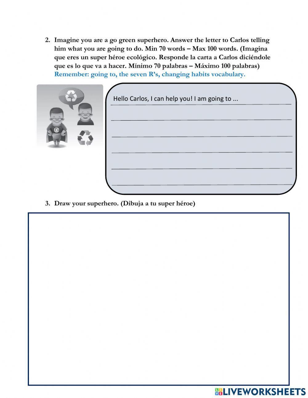 English worksheet