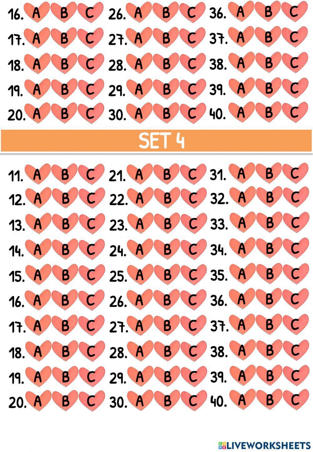 Toeic part 2 progress test lần 2