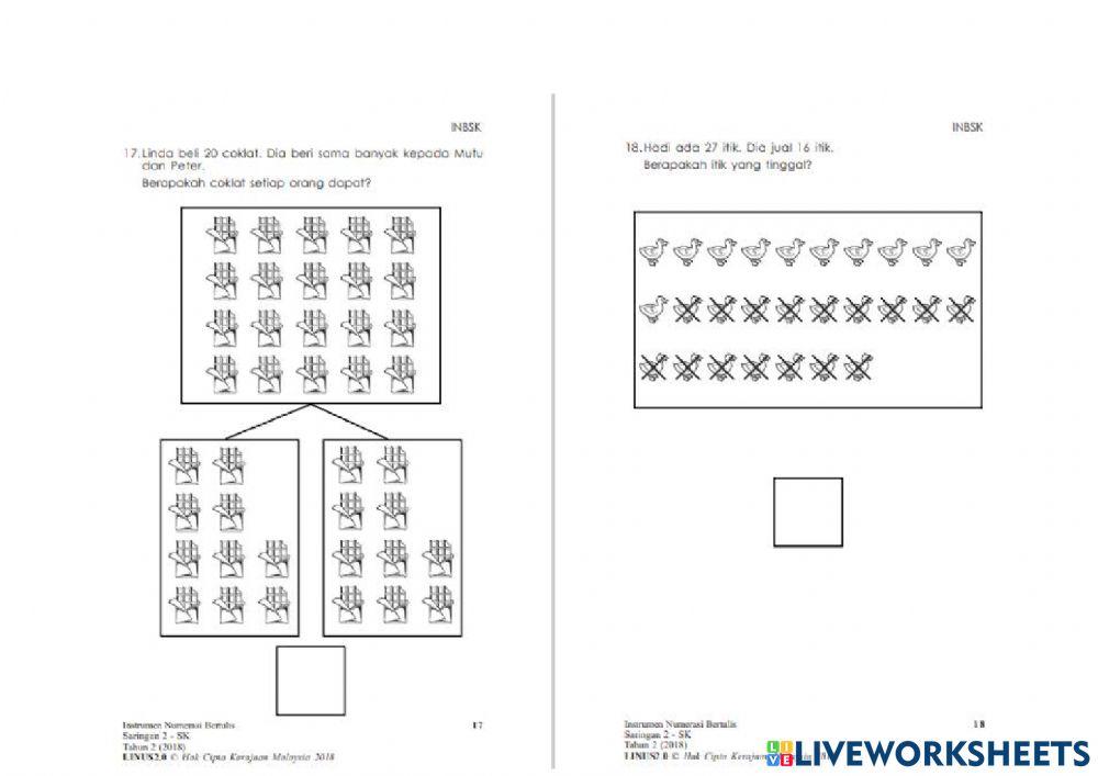 Numerasi Tahun 2 2018